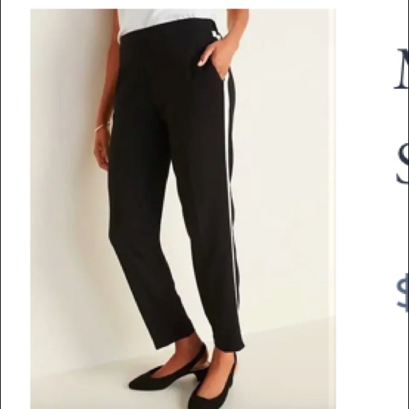 NWT Old Navy Mid rise pull on pant - Picture 2 of 9